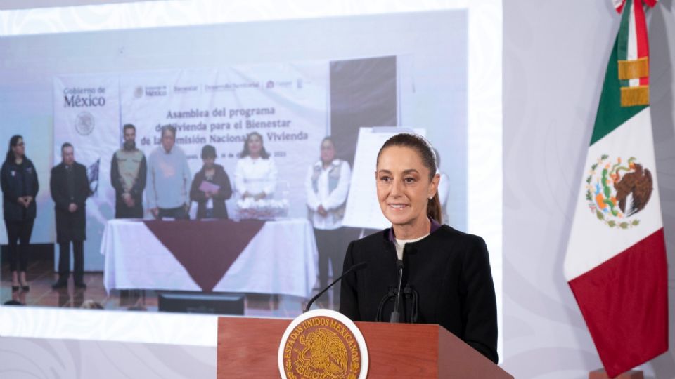 Claudia Sheinbaum, presidenta de México.