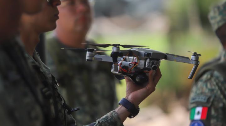 México y Estados Unidos unen inteligencia y van contra drones de los cárteles