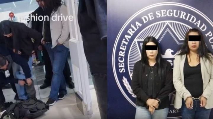 Mujeres intentan robar prendas en centro comercial de Nuevo León; las ocultaban en su ropa interior | VIDEO