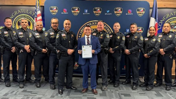 Policía de Laredo asciende a cinco oficiales; son nombrados nuevos investigadores