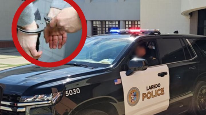 Arrestan a sujeto con camioneta robada en Laredo; tiene un gran historial delictivo