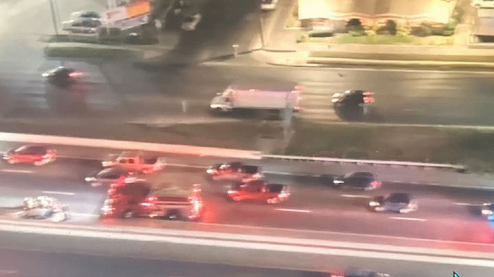 Accidente vial provoca cierre de carriles en la carretera interestatal I-35 sur