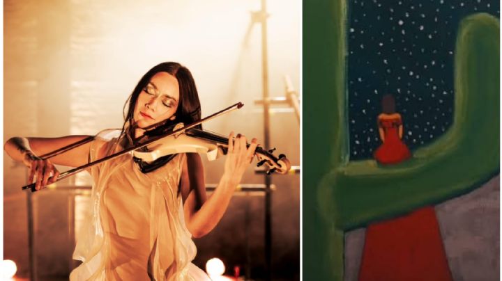 ¿Nodal pintó a Esmeralda Camacho, su violinista?; crece rumor en redes sociales