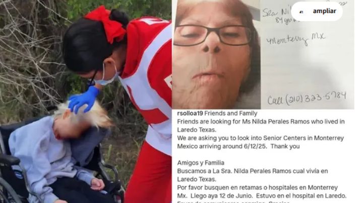 Abuelita de Laredo abandonada en Matamoros estaría siendo buscada por amigos; sigue delicada de salud