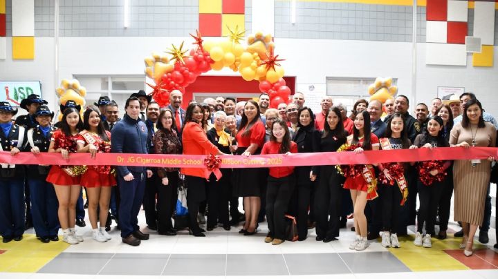 Laredo estrena secundaria Cigarroa; tecnología, arte y deporte en un solo campus