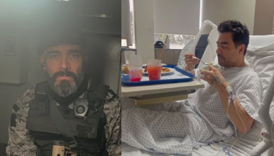 Omar Chaparro es hospitalizado tras lesionarse; se accidenta durante grabación de película de acción