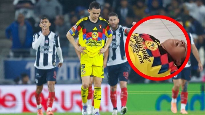 Fan del América se viraliza por hacer berrinche tras derrota ante Rayados; 'los odio' | VIDEO