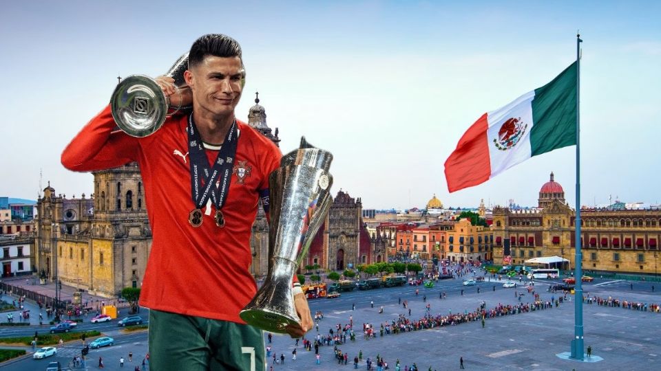 CR7 jugará en México.