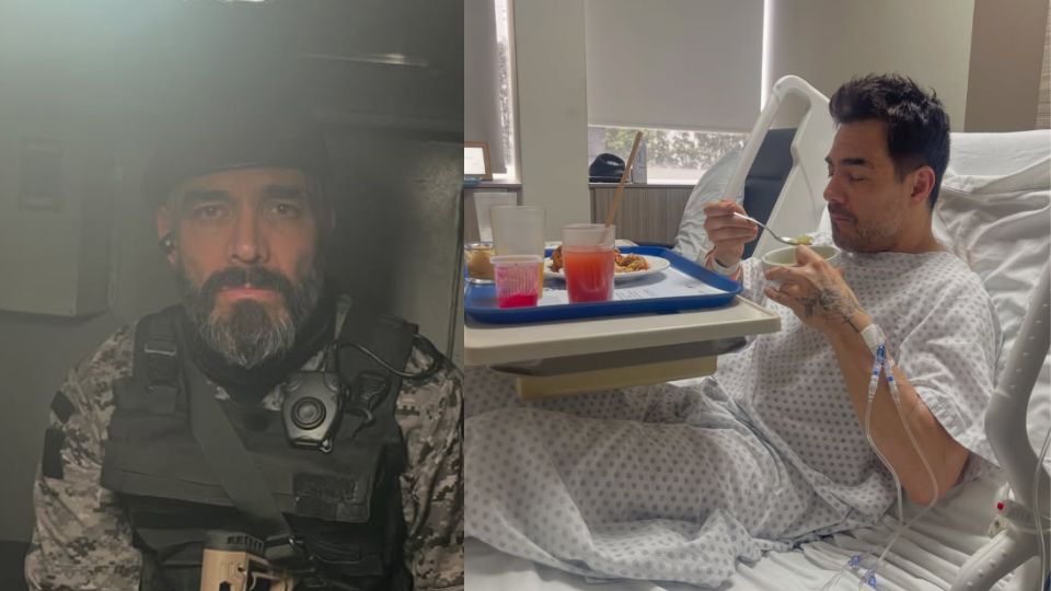 Omar Chaparro es hospitalizado tras lesionarse; se accidenta durante grabación de película