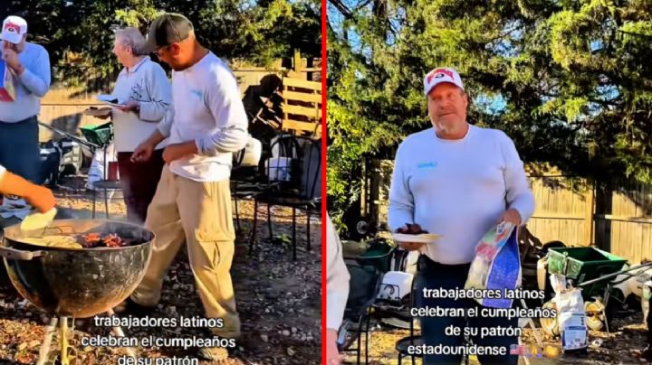 Trabajadores mexicanos celebran a su jefe estadounidense y rompen discursos de odio | VIDEO