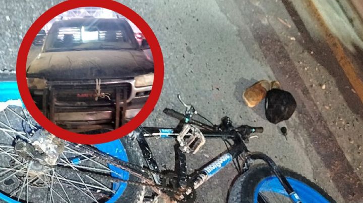 Tras larga agonía, muere ciclista que fue atropellado espantosamente por camioneta en Nuevo Laredo