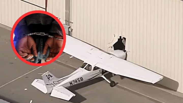 Intenta robar una avioneta de un aeropuerto de Estados Unidos; termina chocando la nave