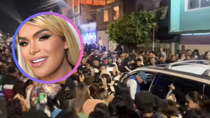 MOMENTO EXACTO en que la posada de Wendy Guevara se sale de control; asisten miles