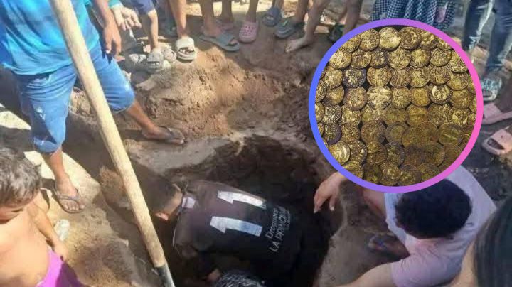 Trabajadores encuentran millonario tesoro mientras realizaban excavaciones; no lo conservarán por esta razón