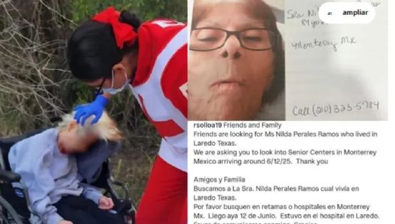 ¿Qué pasará con la abuelita de Laredo que abandonaron en Matamoros si no encuentran a su familia?