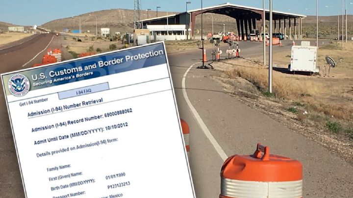 ¿Qué pasa si no llevo mi permiso I-94 impreso y llego a un 'check point' en Estados Unidos?