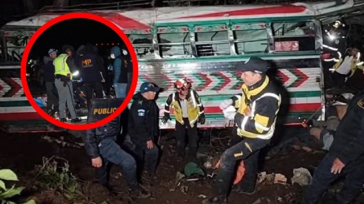 Autobús cae a un barranco en carretera; hay 15 muertos y 20 heridos