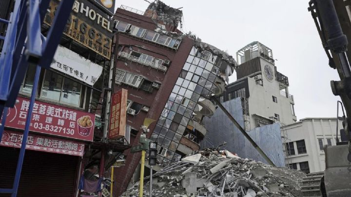 MOMENTO EXACTO en que terremoto sacude a Taiwán