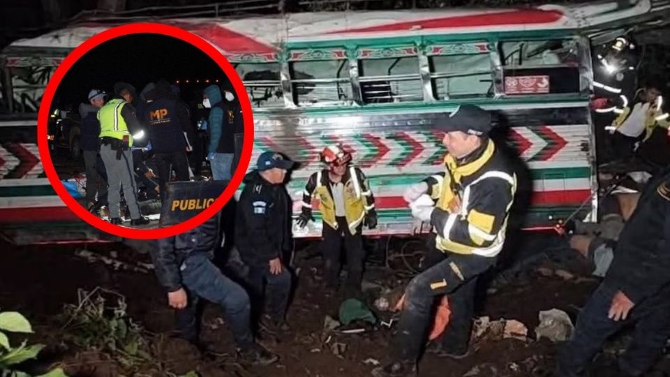 Accidente en Guatemala.