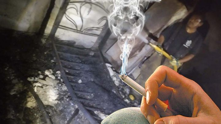 Abuelito se queda dormido y muere calcinado; no apagó su último cigarro