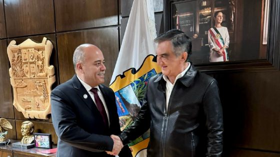 Américo Villarreal recibe al nuevo Fiscal General de Justicia de Tamaulipas, Jesús Eduardo Govea
