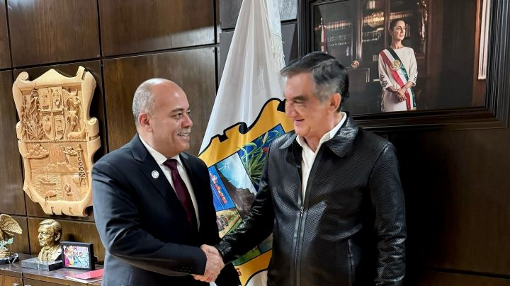 Américo Villarreal recibe al nuevo Fiscal General de Justicia de Tamaulipas, Jesús Eduardo Govea