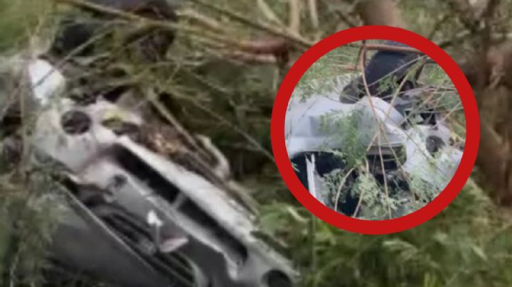 Querida maestra no llegó a dar clases a su escuela; sufrió brutal volcadura