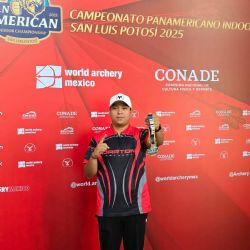Alumno de la UAT se corona campeón Panamericano en tiro con arco
