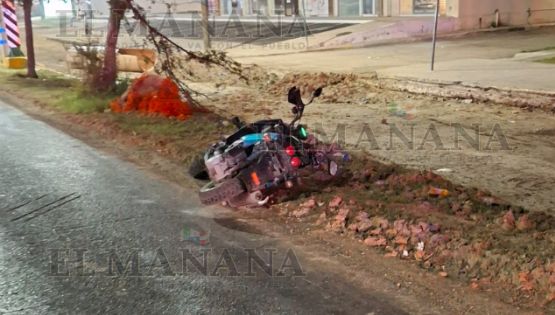 Guardia de seguridad derrapa y cae en la avenida Reforma; estaba alcoholizado