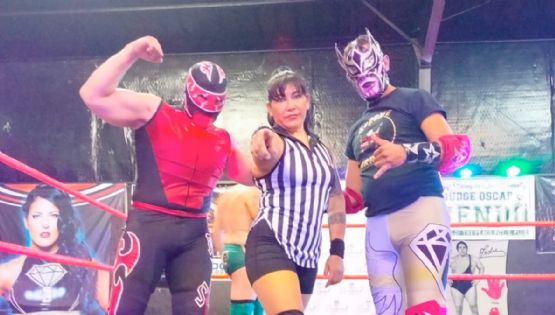 La réferi There Santos nunca se rinde; en menos de tres años su ascenso ha sido meteórico