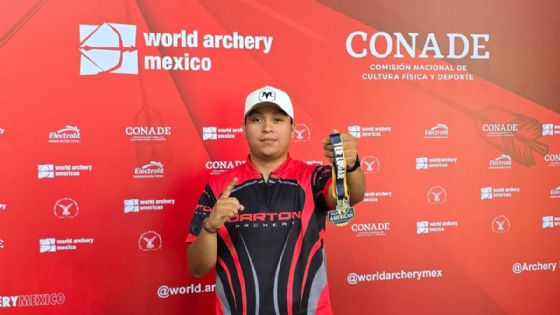 Alumno de la UAT se corona campeón Panamericano en tiro con arco