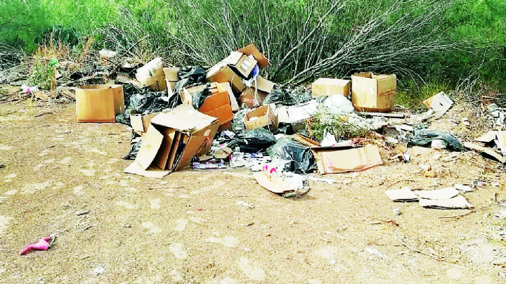 Detectan tiraderos clandestinos en Nuevo Laredo; empresas son acreedoras a multas