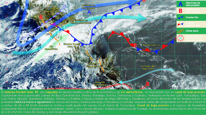 PC de Nuevo Laredo alerta a la población por nuevos Frentes fríos