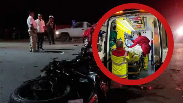 Menor pierde la vida tras brutal choque de motocicletas; estuvo varios días en agonía