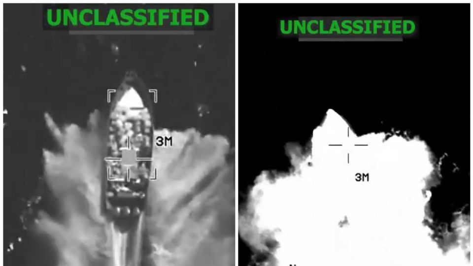 EU: ataque a presunta narcolancha se registra en el Pacífico