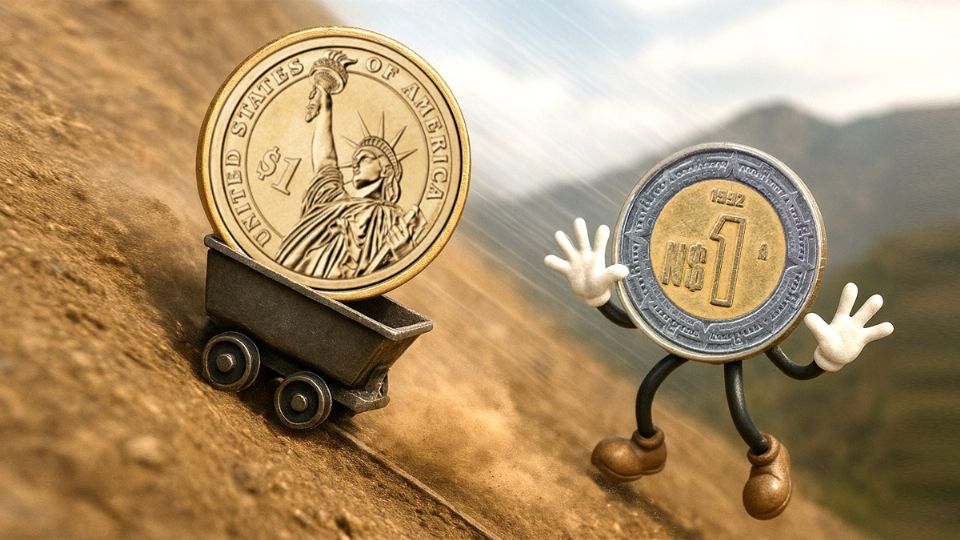 Caída libre del dólar.