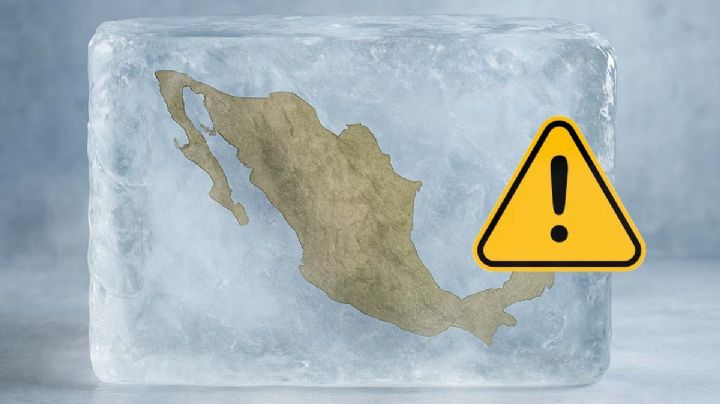 Frente Frío 19 azotará a México con lluvia helada y clima congelante en estos estados