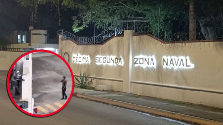 MOMENTO EXACTO en el que SEMAR enfrenta a hombre armado en Puerto Vallarta; lo neutralizan