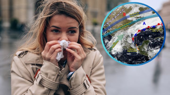 Frente Frío 19 azota el norte y noreste de México; lluvias y descenso de temperatura desde este domingo