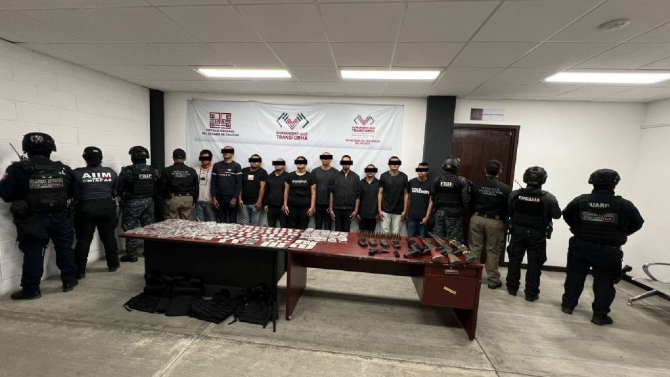 Caen 14 personas en operativos en Chiapas y Sinaloa