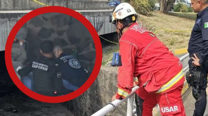 Hombre se debate entre la vida y la muerte tras caer a un canal; sufrió múltiples fracturas