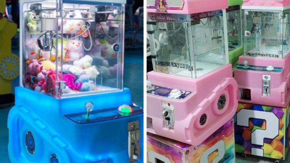 La máquina de azar que denunciaron los papás es parecida a estas.