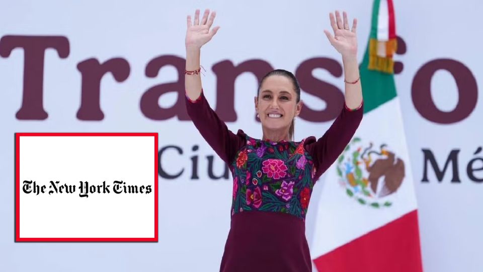 El artículo señala el impulso a la moda indígena y la presencia internacional de la jefa del Ejecutivo