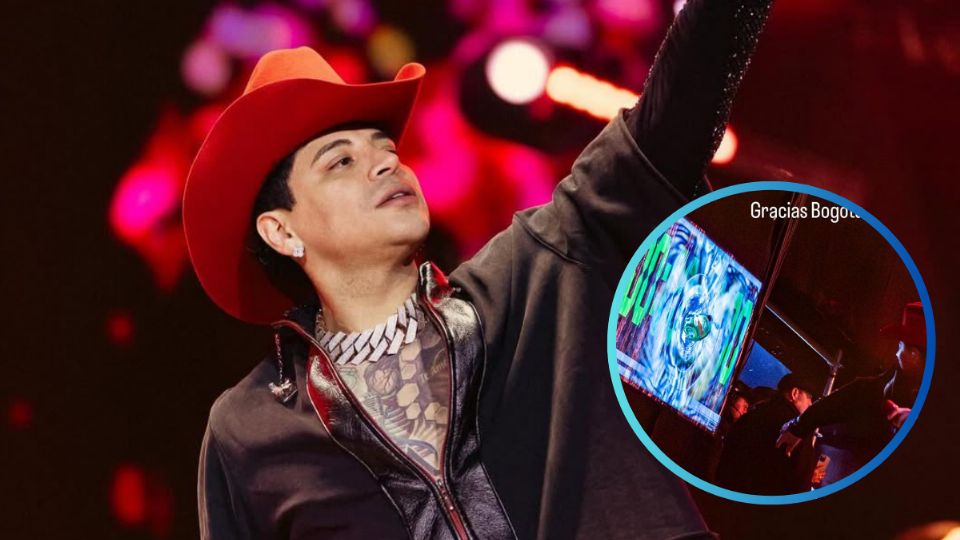 Eduin Caz rompe pantalla en concierto