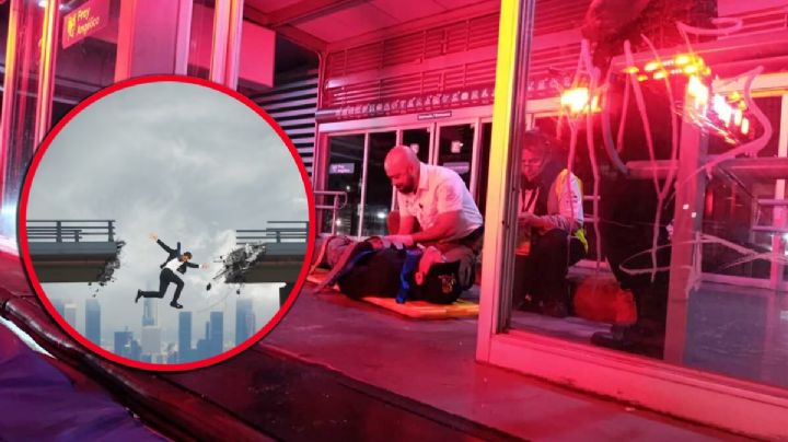 'Preferí caer que morir': víctima de brutal asalto se arroja de un puente; termina con múltiples fracturas