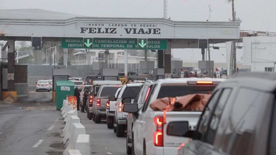 Los cruces a Estados Unidos.