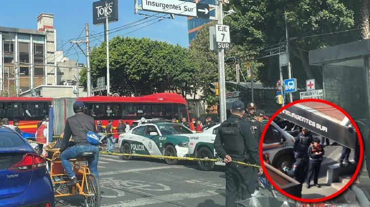 Balacera en Metro en la CDMX deja a ladrón muerto; fue abatido por policías | VIDEO