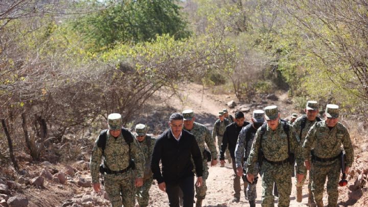 Desmantelan 3 narcolaboratorios en Sinaloa; Harfuch y Trevilla supervisan operativos