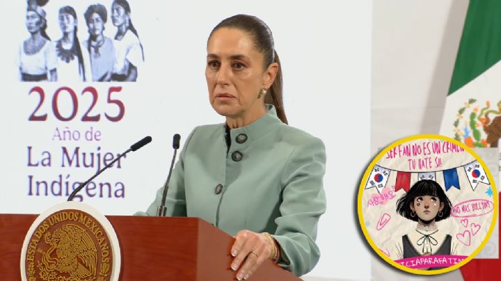 Sheinbaum condena caso Fátima, víctima de bullying por escuchar música K-pop: 'se evitarán casos así'