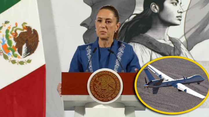 'No hay nada ilegal': Sheinbaum defiende la soberanía mexicana por sobrevuelos de drones de EU